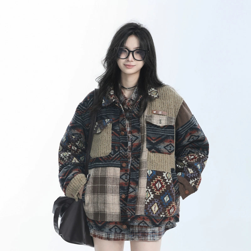 “Sit and Eat the Mountain” Винтаж Жакет