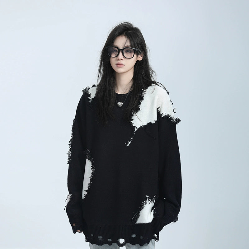 Хээтэй сул цамц