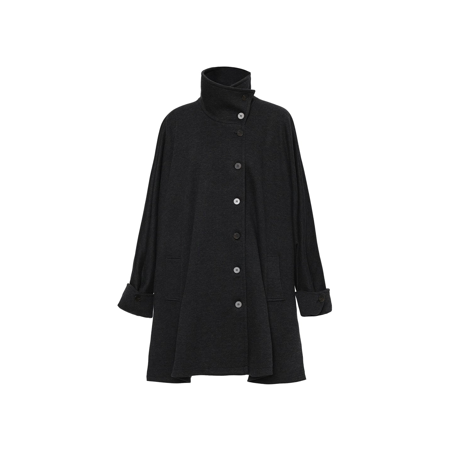 APOZi Mirror Water Gold Cloak Coat