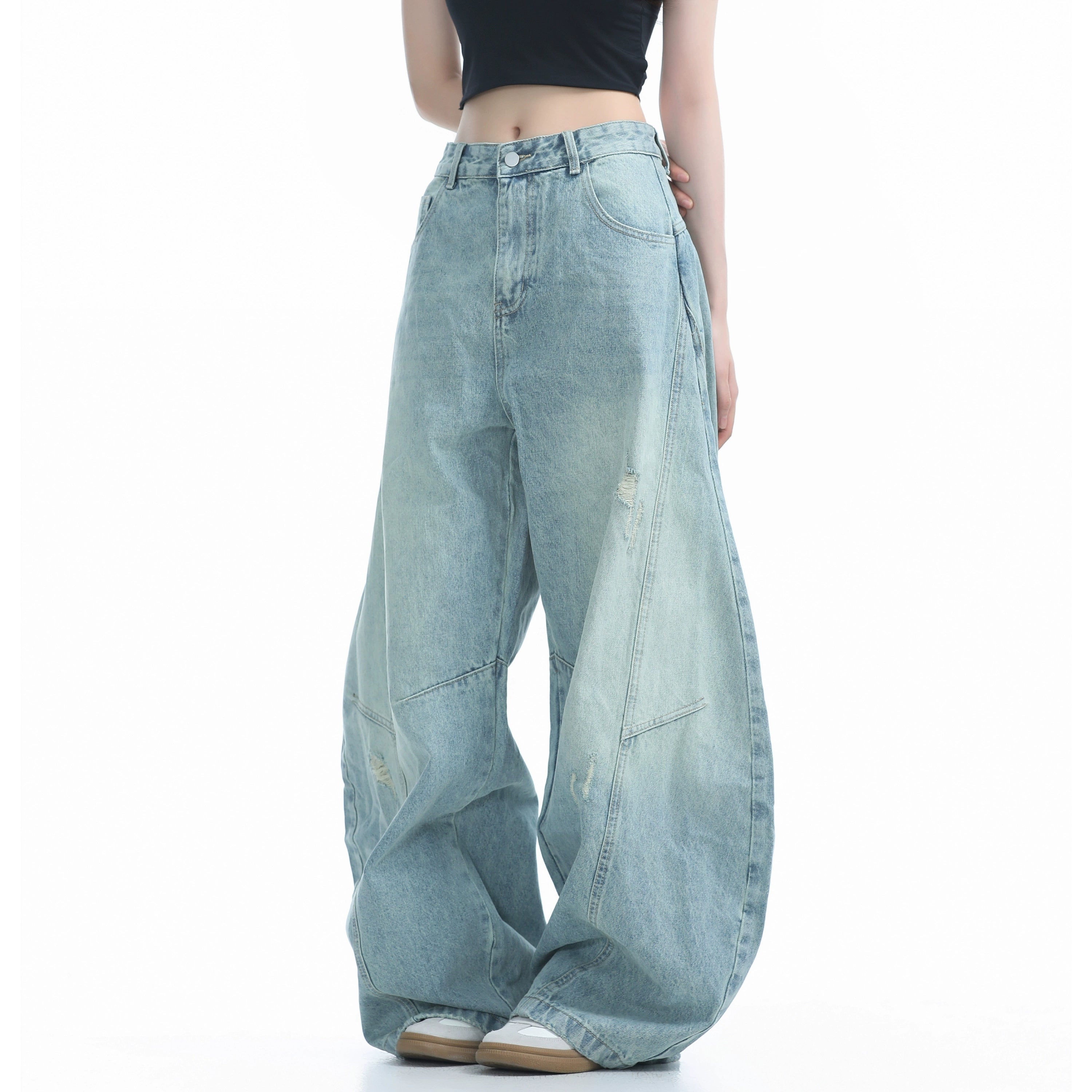 Street хэв маягийн өргөн жинс