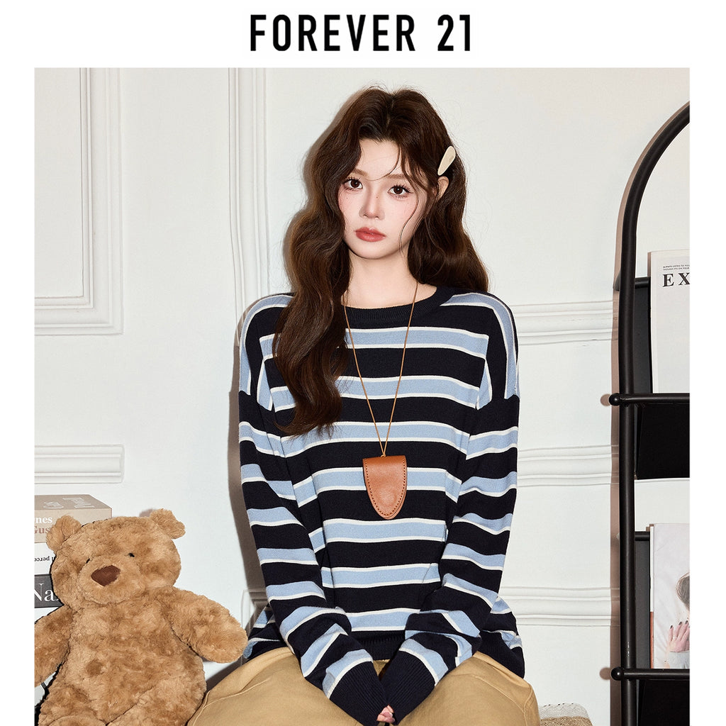 Forever 21 Судалтай Урт Ханцуйтай Футболк