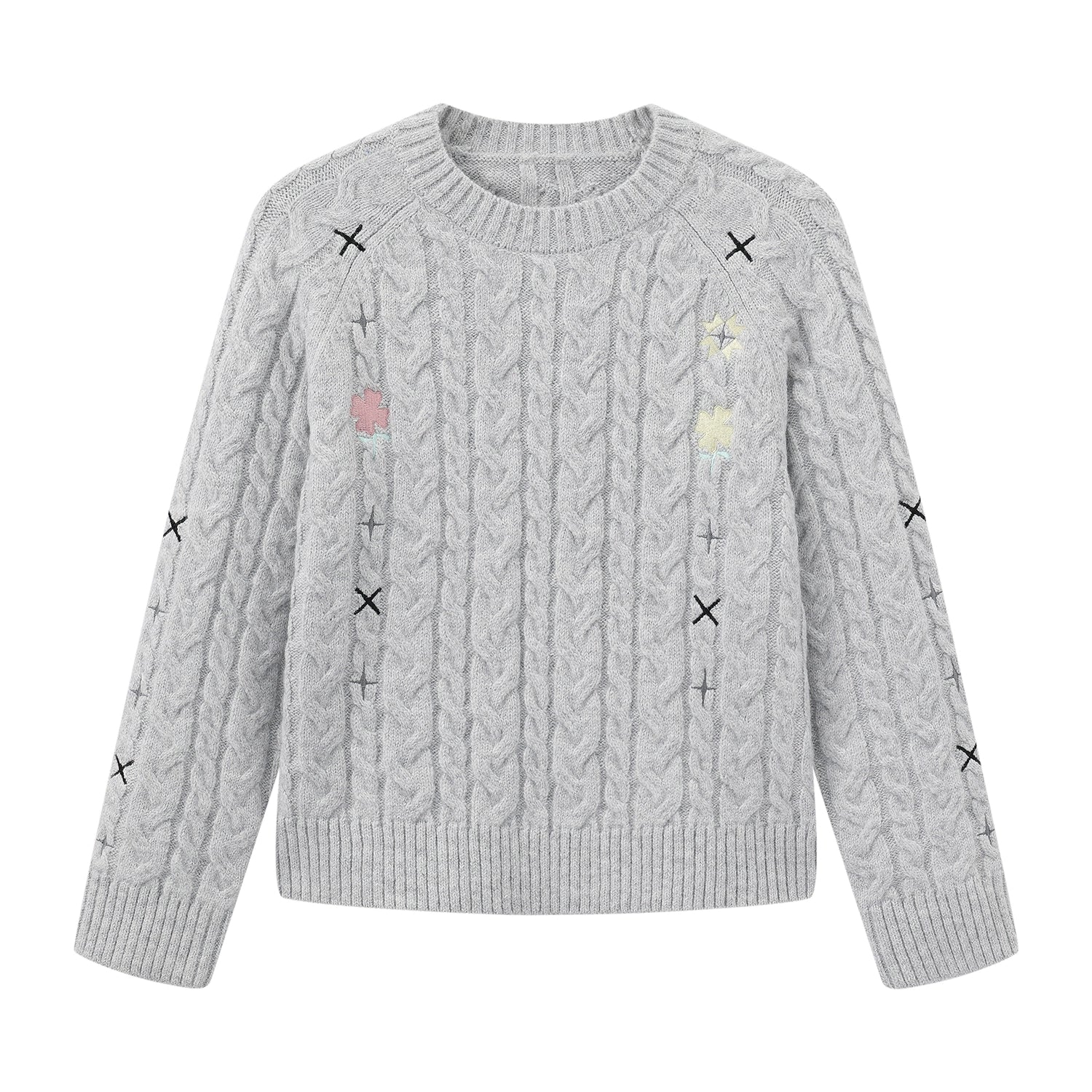 NSTNEW START Цэцгэн Розов Свитер