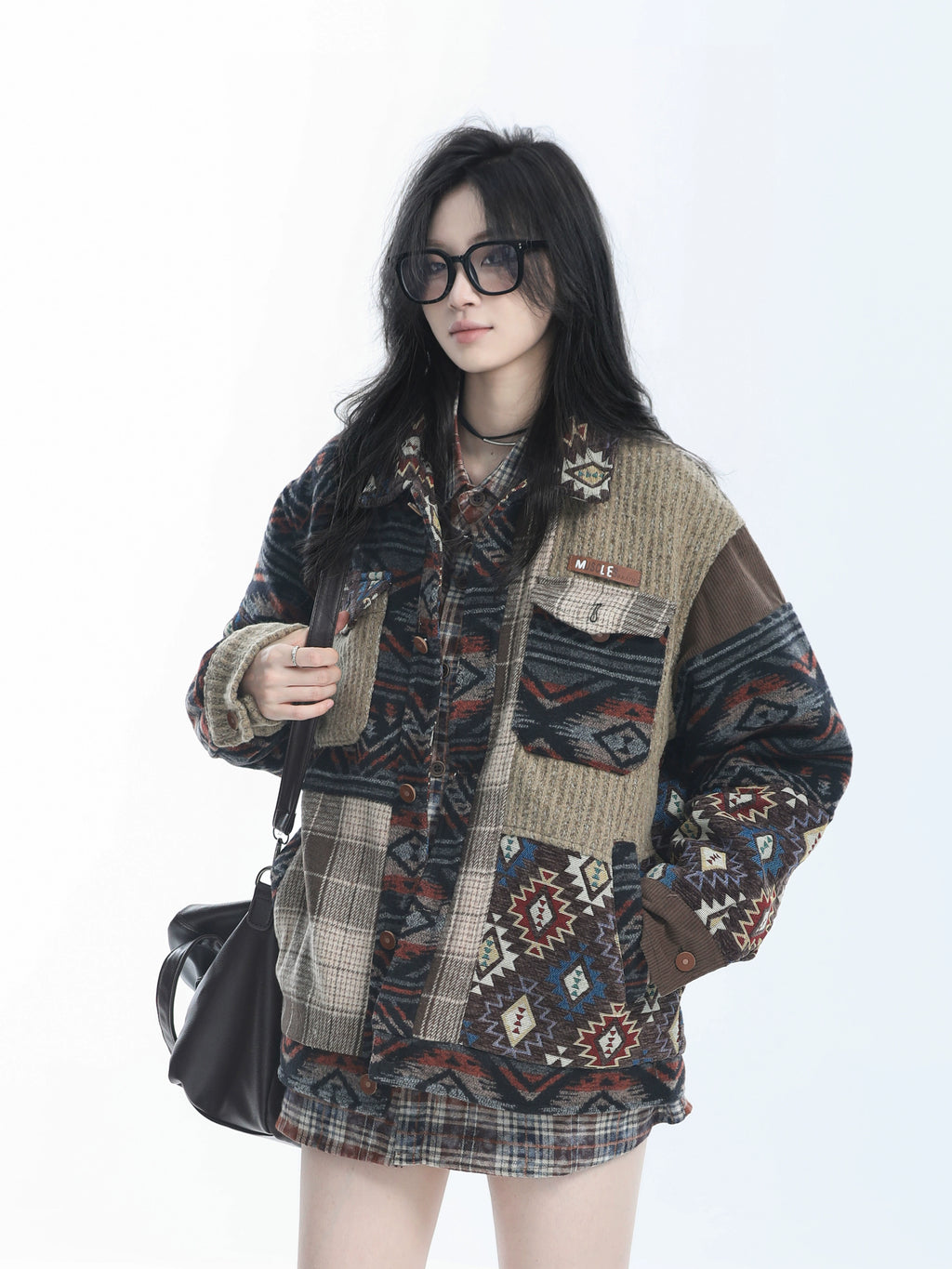 “Sit and Eat the Mountain” Винтаж Жакет