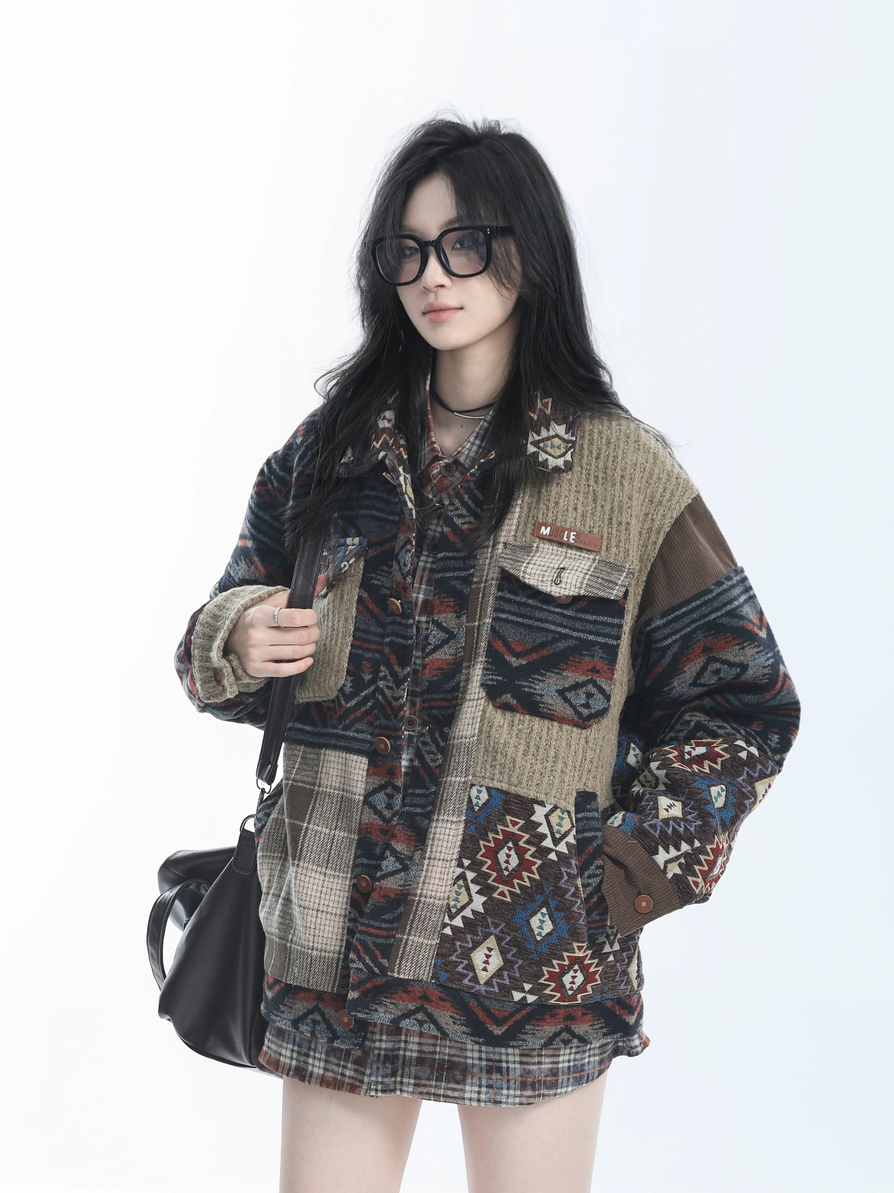 “Sit and Eat the Mountain” Винтаж Жакет