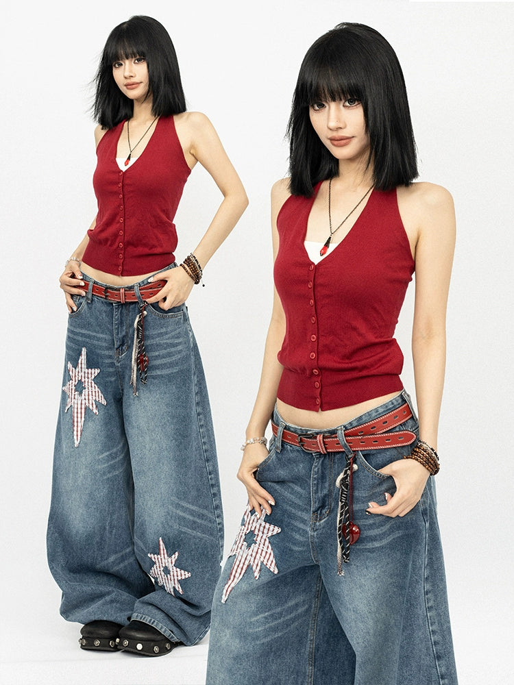 Улаан Хүзүүгүй Вэст – Эмэгтэйчүүдийн Намрын Загвар