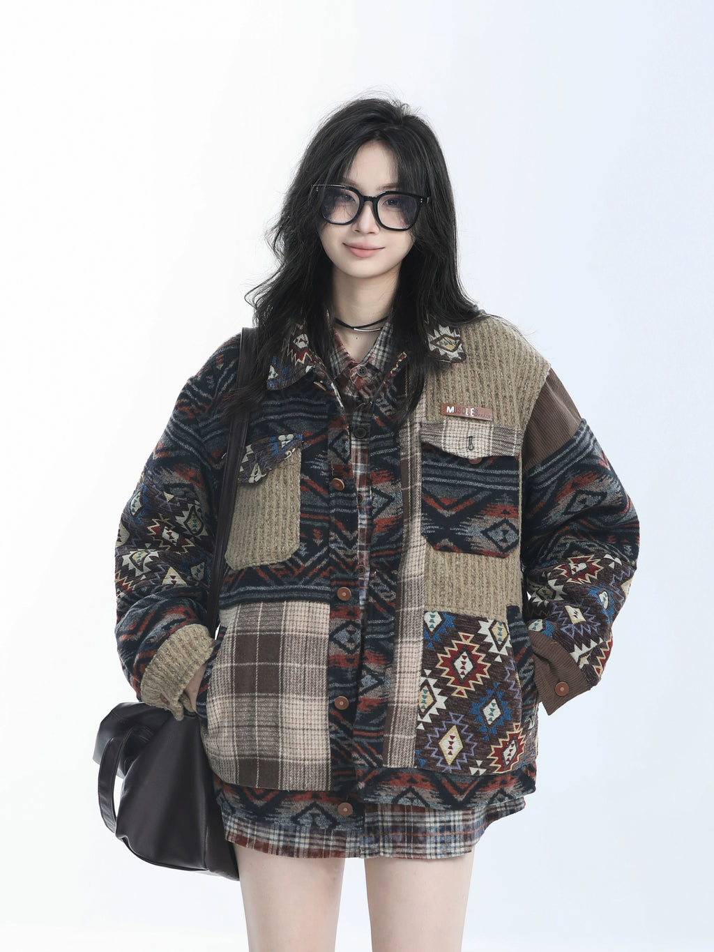 “Sit and Eat the Mountain” Винтаж Жакет