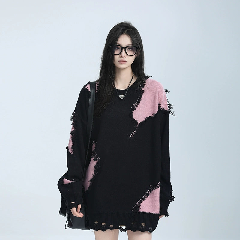 Хээтэй сул цамц