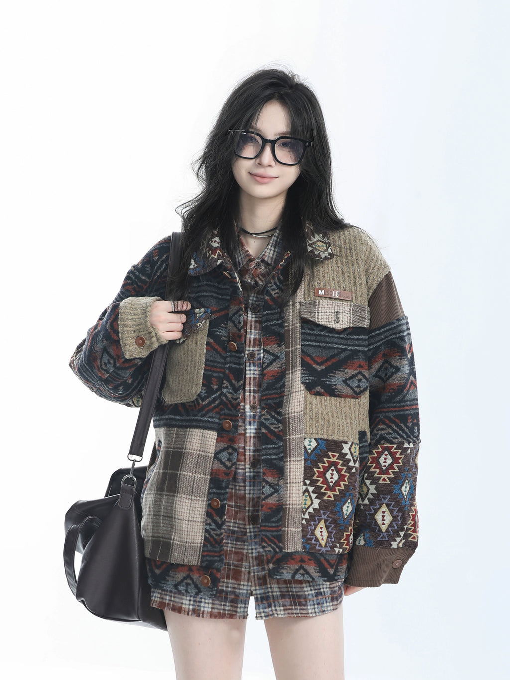 “Sit and Eat the Mountain” Винтаж Жакет