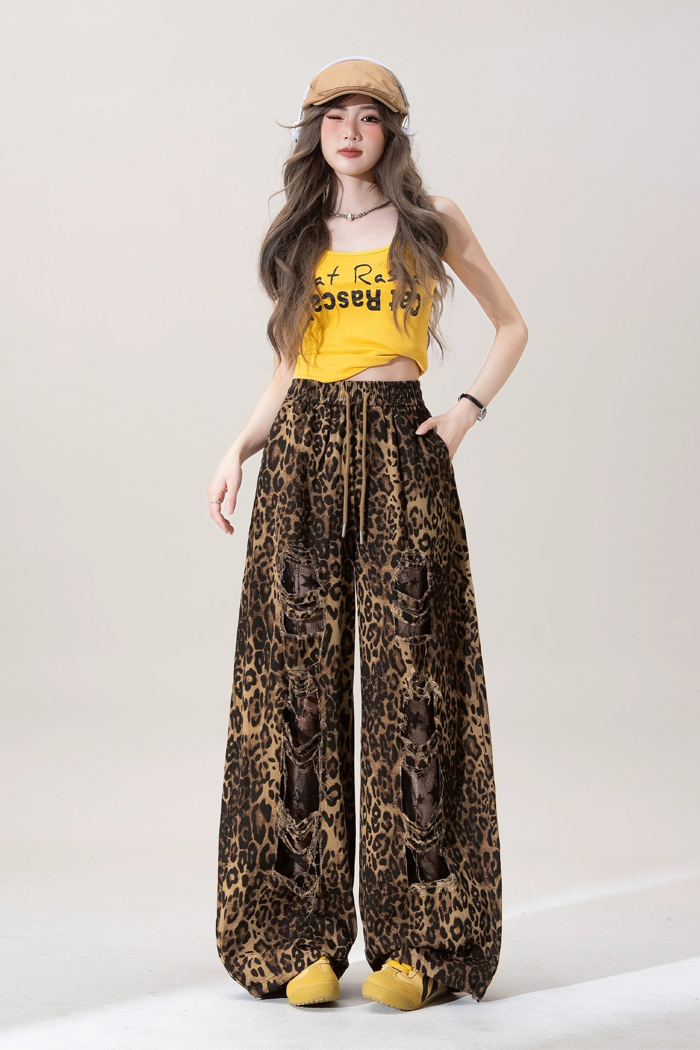 Rose Red ирвэсний хээтэй  өргөн өмд