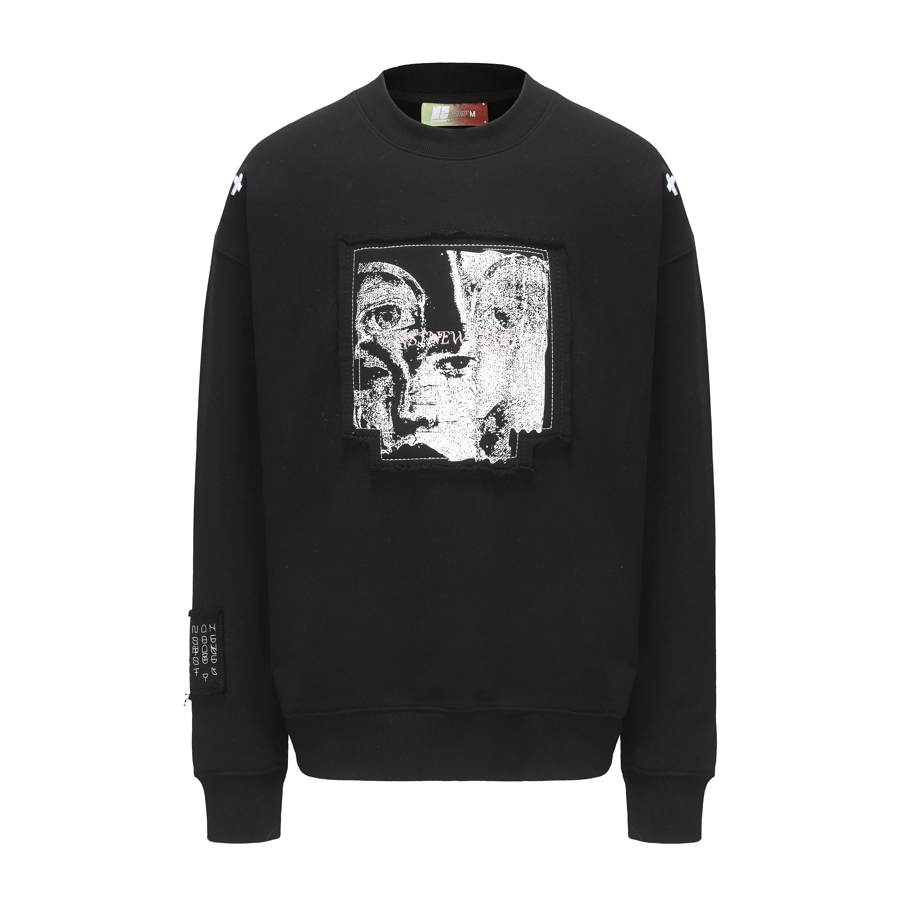 NSTNEW START 2025 Ретро Эмэгтэй Малгайгүй Дугуй Захтай Урт Ханцуйтай цамц