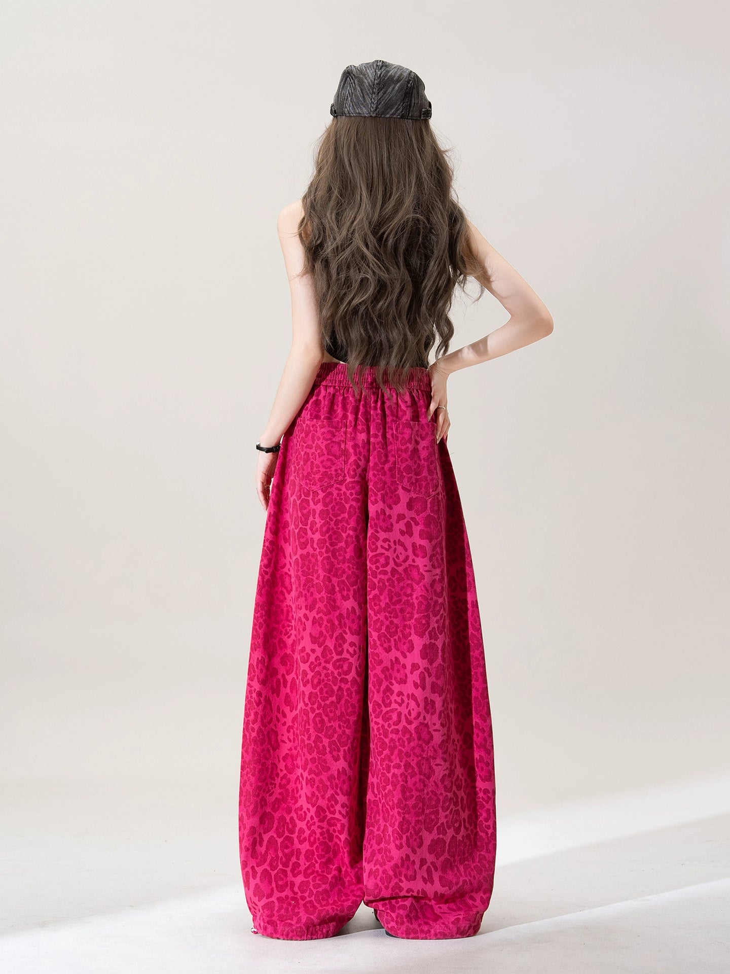 Rose Red ирвэсний хээтэй  өргөн өмд