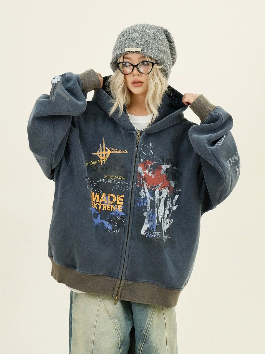 Afraid of Trouble Graffiti Малгайтай Цамц