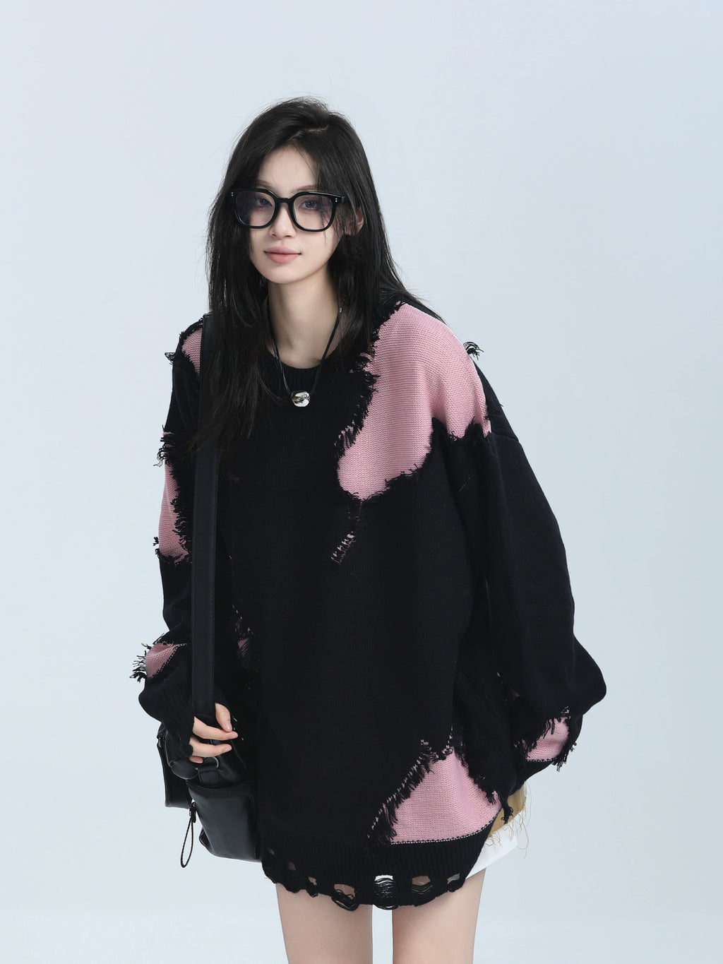 Хээтэй сул цамц